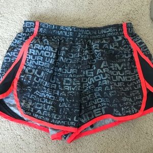 Under armour running shorts